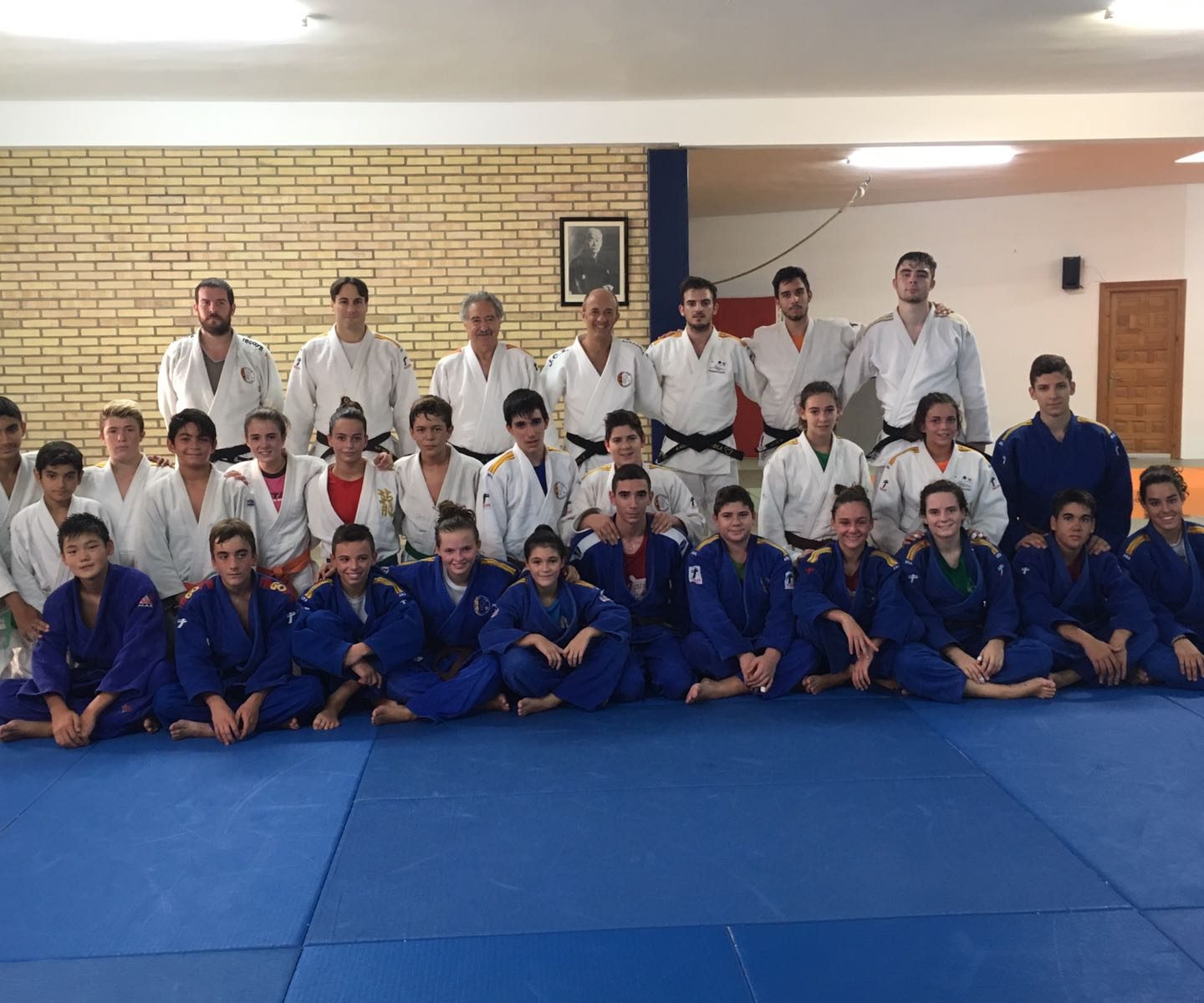 Entrenamiento en el gimnasio Ibón (Huesca) 16/09/17