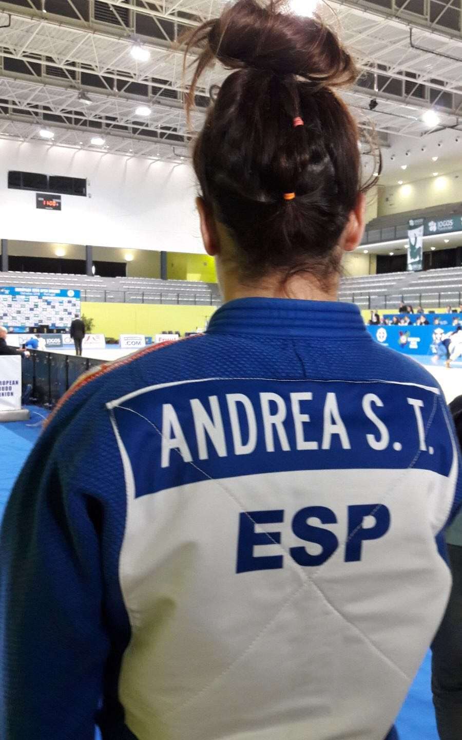 Andrea Sebastián en el Open Europeo de Portugal 03/02/18