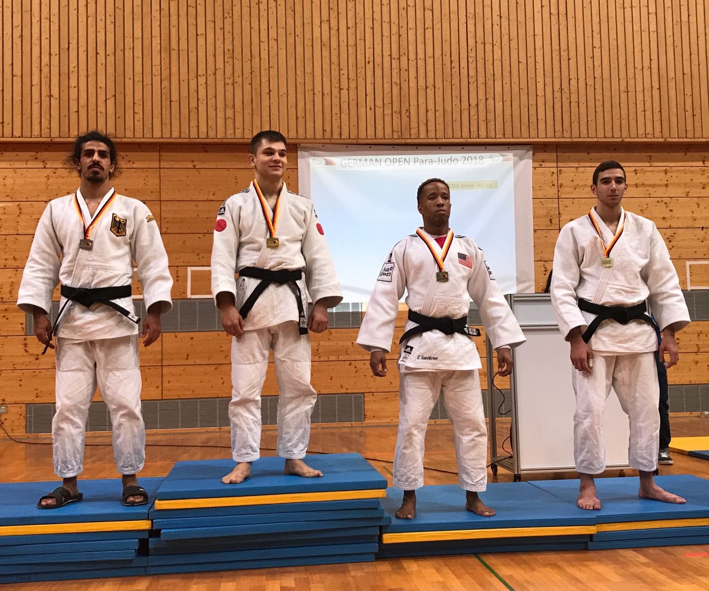 Sergio Ibañez bronce Torneo IBSA Heidelberg (Alemania) 10/02/18