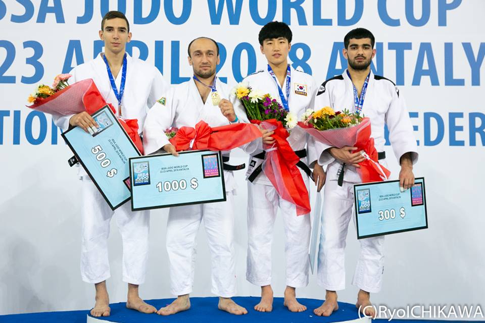 Sergio Ibañez plata Copa Mundo IBSA Turquía 22/04/18