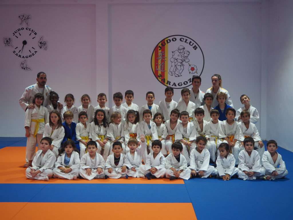 Grupo judo iniciación 2019-2020