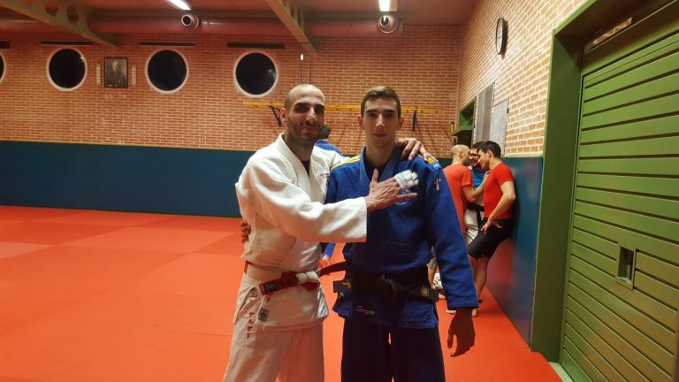 Sergio Ibañez en la liga nacional de clubs (Madrid) 03/02/18