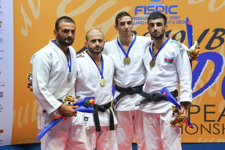 Sergio Ibáñez bronce en el Cto. Europa IBSA (Génova) 26/07/19