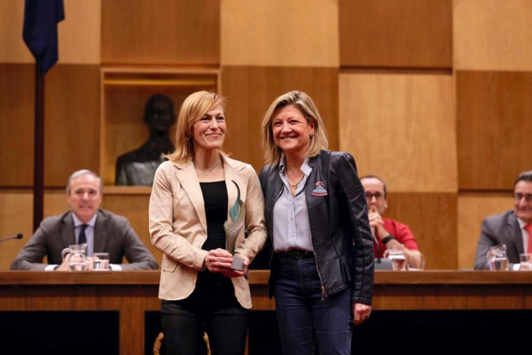Ana Belén Fernández premiada Gala del deporte Zaragoza 24/02/20